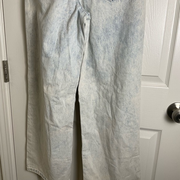RSQ Wide Leg Jeans size 27 Women's Light Blue Distressed Jeans - Picture 6 of 8